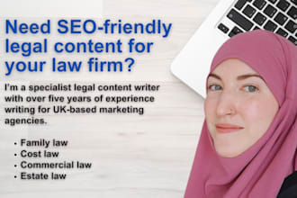 write legal marketing content for your law firm