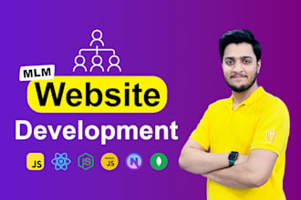 develop custom MLM website blockchain unilevel binary MLM