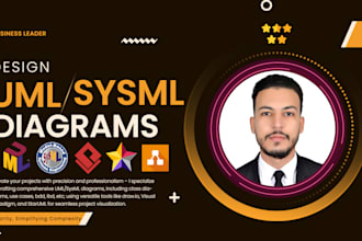 design professional uml, sysml or software architecture diagrams
