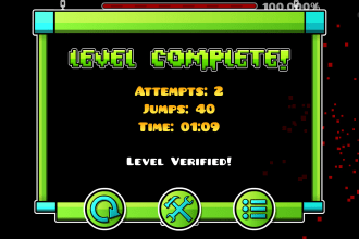 verify a level for you in geometry dash