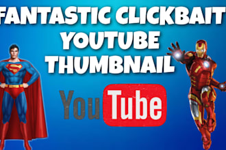 create fantastic clickbait youtube thumbnail