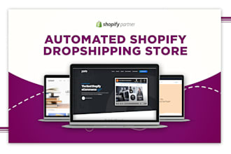 build a branded 7 figure shopify dropshipping store or shopify website