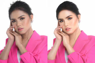 professionally high end retouch your beauty shots