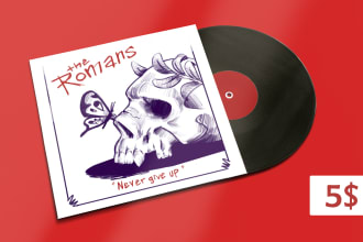 draw illustration for your cover music