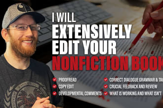 extensively edit your nonfiction book