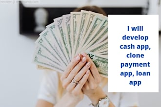 design and develop payment app, cash app, crypto wallet app