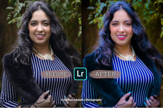 professionally edit your photo in photoshop and ligthroom