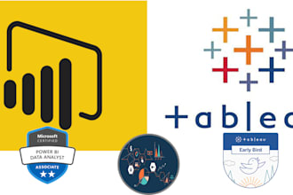 be your data analyst power bi or tableau