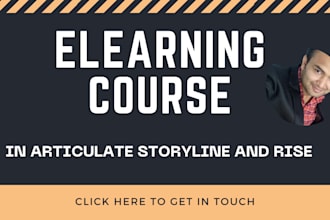 do modern scorm elearning course in articulate storyline 360