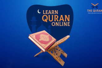 teaching online quran with tajweed for females and kids