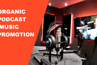 grow downloads organically by promoting podcast music
