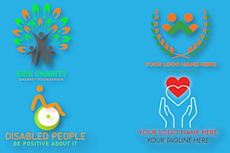 do nonprofit church ngo charity foundation  logo