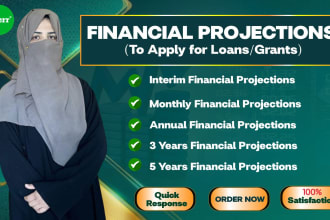 do financial statements and financial projections