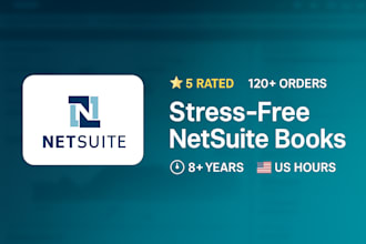 provide expert netsuite bookkeeping and financial reporting