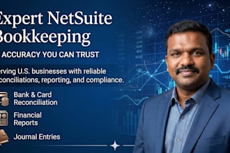netsuite bookkeeping data migration and financial reporting