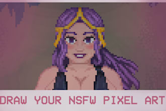 create custom nsfw pixel art animations for your project