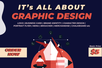do any graphic design, photoshop work, adobe illustrator, corel draw