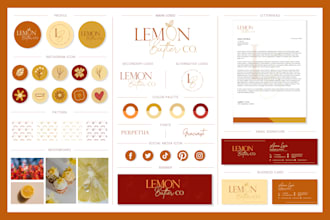 design signature logo and branding kit