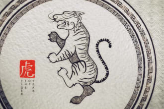 create chinese new year intro video