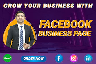 create, setup impressive facebook business page and fan page
