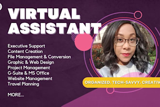 be your professional creative virtual assistant
