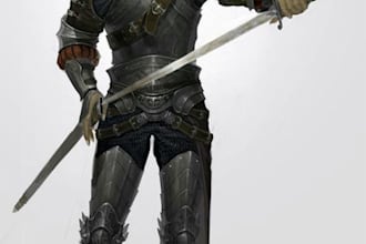 draw a characters concept art and design