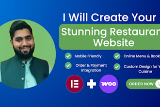 build your restaurant website with online ordering system