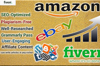 do SEO amazon affiliate articles or blog post writing