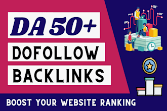build high quality dofollow SEO backlinks google top ranking