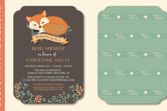 design custom cards or invitations for your event
