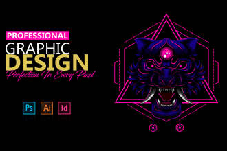 do any graphic design,digital art,vector tracing logo design