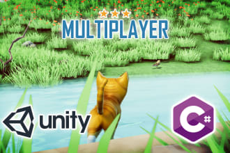 convert your unity game to online multiplayer