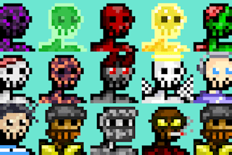 create cryptopunk pixel art for your nft collection