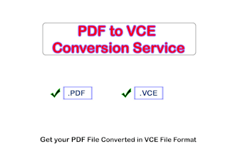 convert PDF to vce