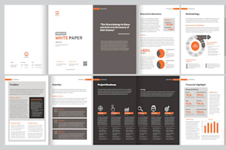 design white paper and white paper crypto