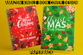 create unique amazon kdp book cover design