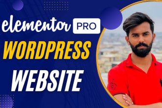 create elementor pro website being elementor expert