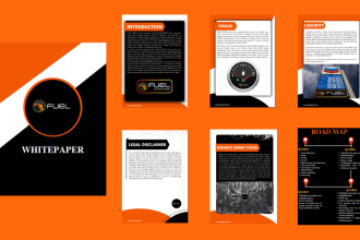 write professional whitepaper for cryptocurrency and blockchain