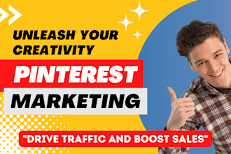 be your professional pinterest marketing guru and content creator