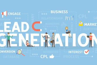 do data entry, b2b lead generation and email list building