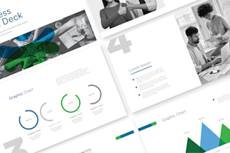 create pitch deck captivates investors or clients
