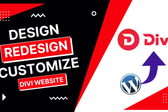 design divi wordpress website divi customize divi theme