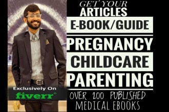 ghostwrite pregnancy, childcare and parenting ebook