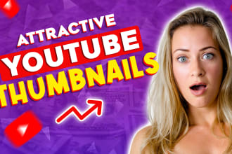create amazing youtube thumbnail to get more views