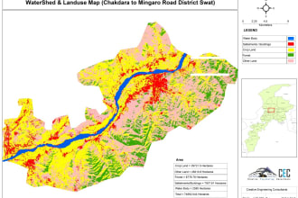 perform any gis related service or design you a gis map