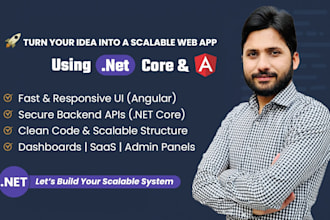 be your dot net core and angular developer