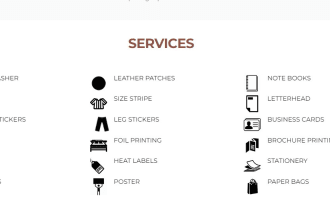 make clothing, size, washing, care label, patches etc