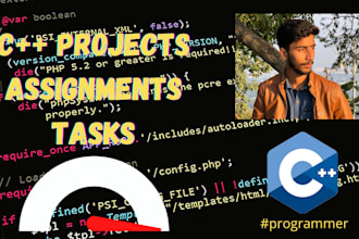 do c, cpp projects, tasks and bug fixes professionally