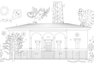 create kids coloring pages and adult coloring pages for amazon  KDP