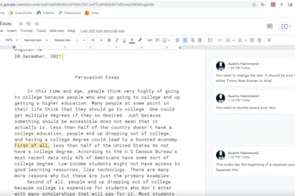proofread and suggest edits for any document